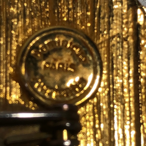 Dominique Aurientis Paris Gold Plated Vintage Heart Shaped Brooch Pin - Picture 8 of 13